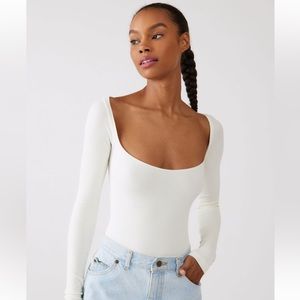 Seamless long sleeve bodysuit